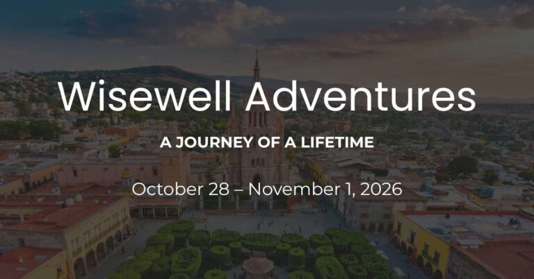 WiseWell Adventures – October 28 – November 1, 2026